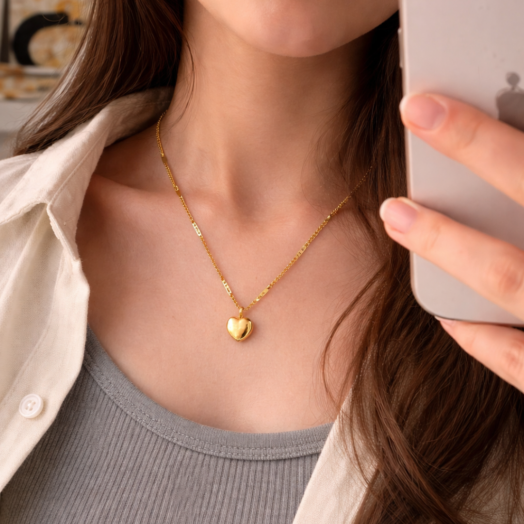 Heart Charm Nacklace