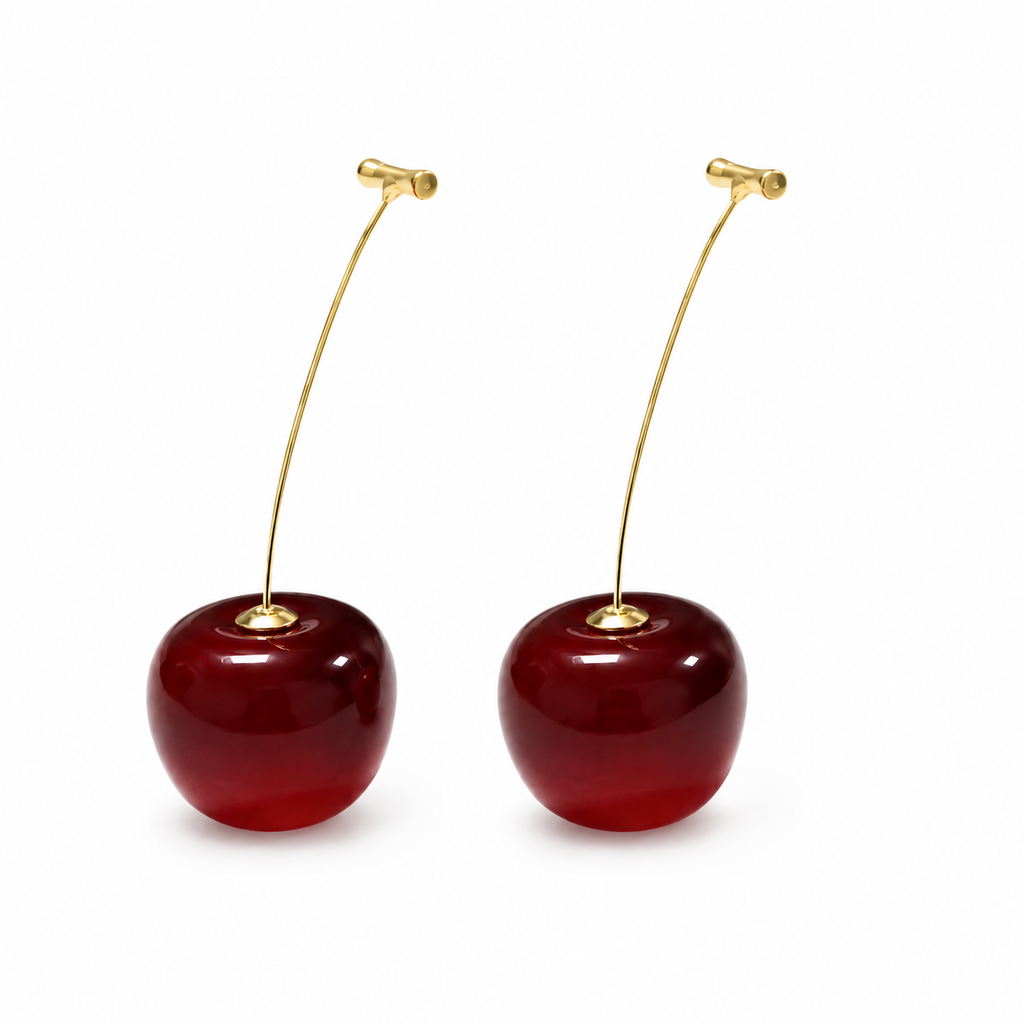 Aurevya Cherry Drop Earrings