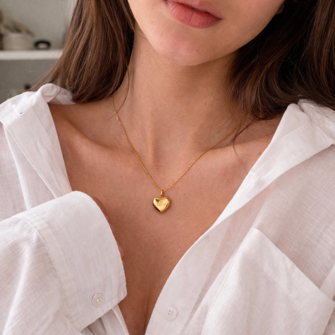 Heart Charm Nacklace